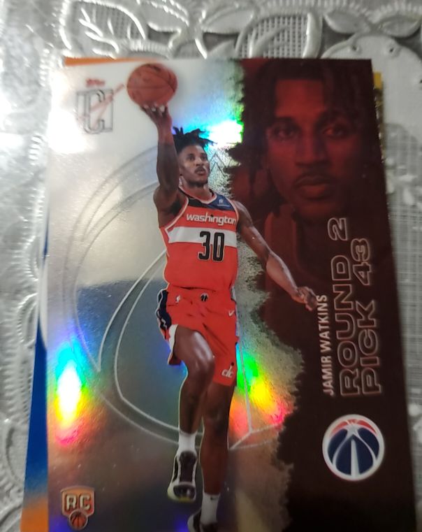 2026 Topps Signature Class #137 Jamir Watkins — front