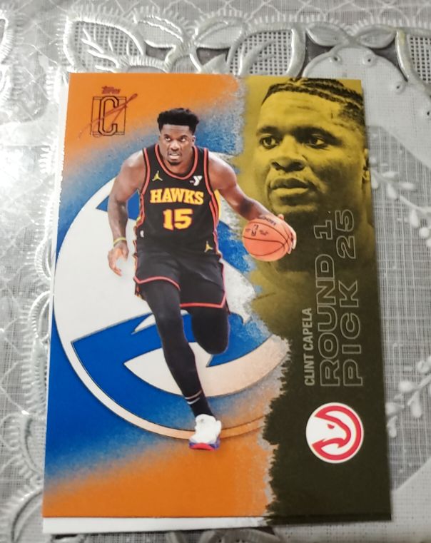 2025-26 Topps Signature Class #48 Clint Capela — front