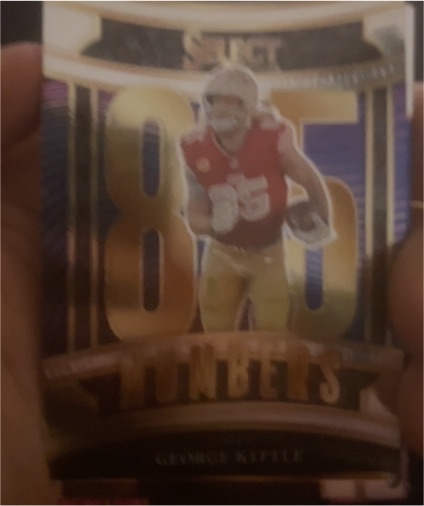 2025 Panini Select #19 George Kittle — front
