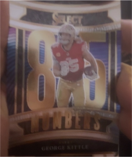 2025 Panini Select #19 George Kittle — front
