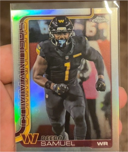 2025 Topps Chrome #294 Deebo Samuel — front