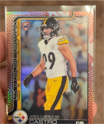 2025 Topps Chrome #370 Sebastian Castro — front