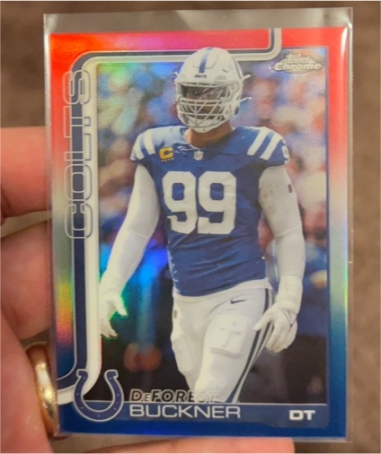 2025 Topps Chrome #133 DeForest Buckner — front
