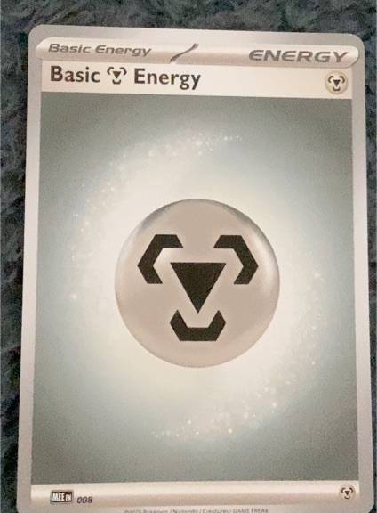 2026 Pokémon Scarlet & Violet #008 Basic Metal Energy — front