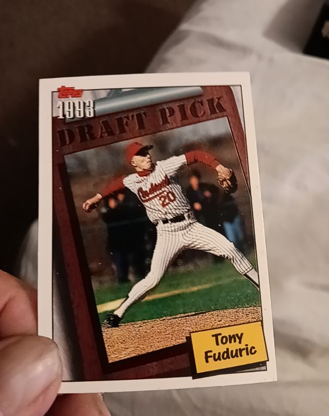 1994 Topps #757 Tony Fuduric — front