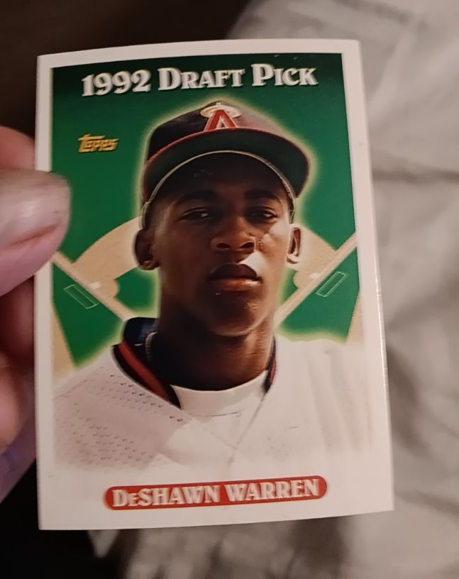 1993 Topps #574 DeShawn Warren — front