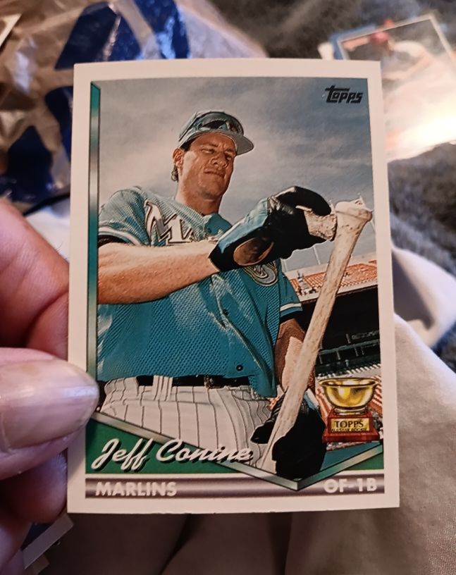 1994 Topps #466 Jeff Conine — front