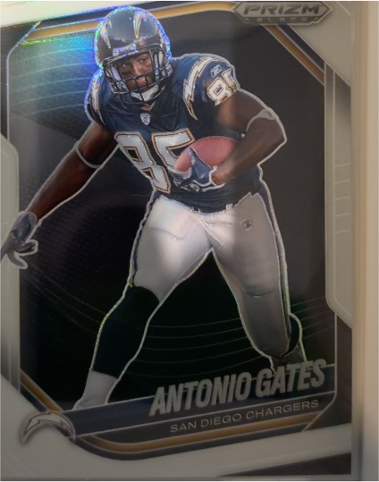 2025 Panini Prizm Black #126 Antonio Gates — front