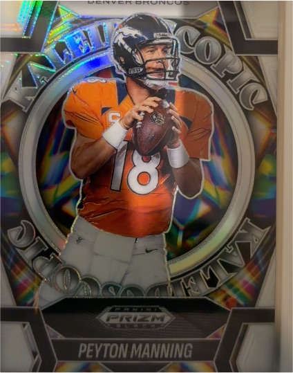 2025 Panini Prizm Black #14 Peyton Manning — front