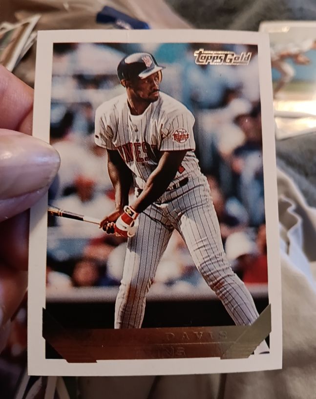 1993 Topps Gold #455 Chili Davis — front