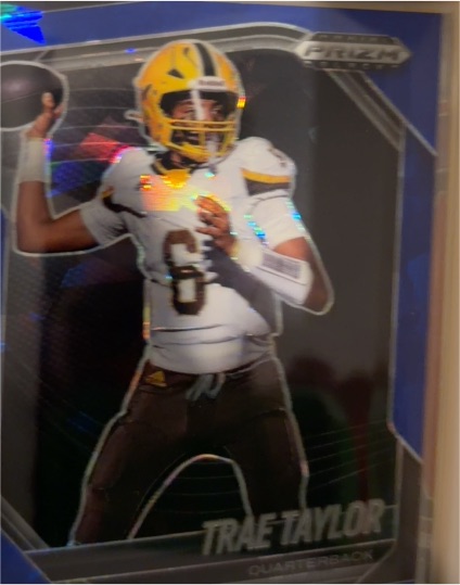 2025 Panini Prizm Black #179 Trae Taylor — front