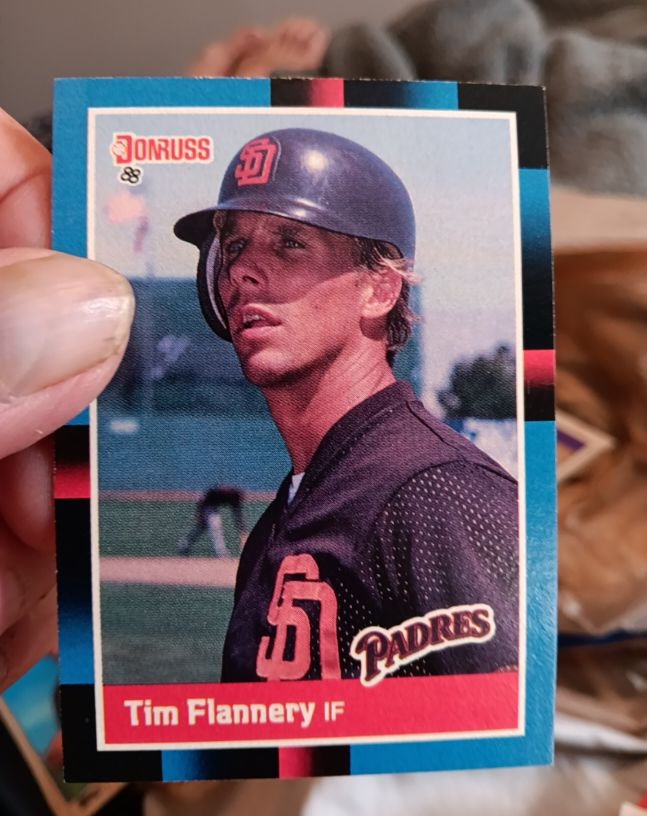 1988 Donruss #328 Tim Flannery — front