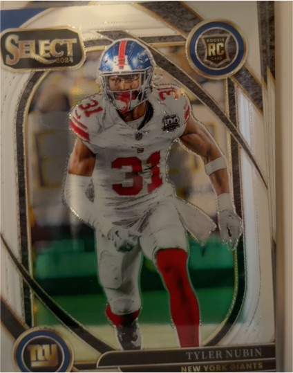 2024 Panini Select Club Level #299 Tyler Nubin — front