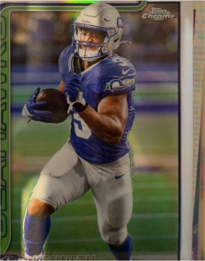 2025 Topps Chrome #276 Kenneth Walker III — front