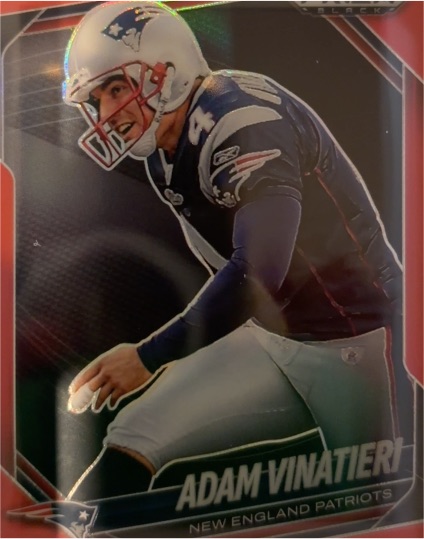 2025 Panini Prizm Black #94 Adam Vinatieri — front
