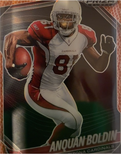 2025 Panini Prizm Black #2 Anquan Boldin — front