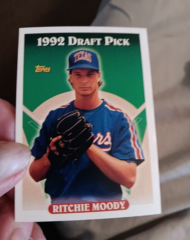1993 Topps #438 Ritchie Moody — front