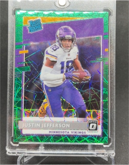 2020 Panini Donruss Optic #163 Justin Jefferson — front