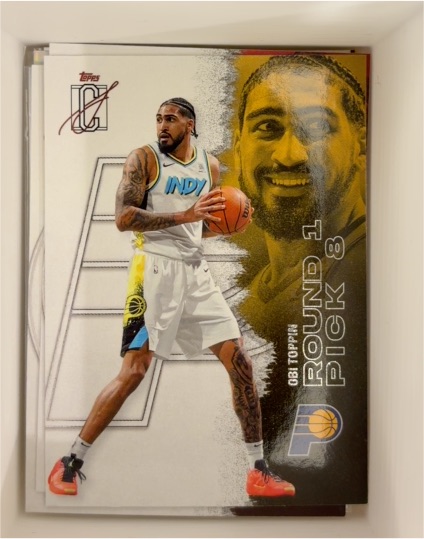 2025-26 Topps Signature Class #33 Obi Toppin — front