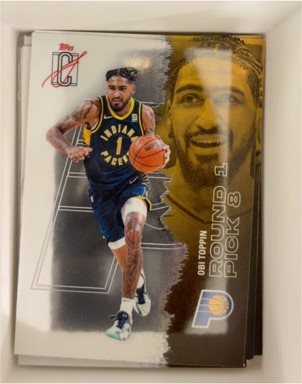 2025-26 Topps Signature Class #33 Obi Toppin — front