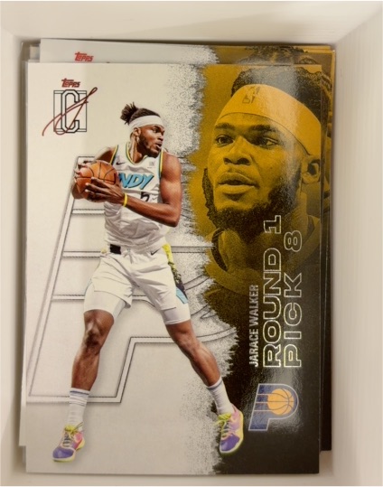 2025-26 Topps Signature Class #4 Jarace Walker — front