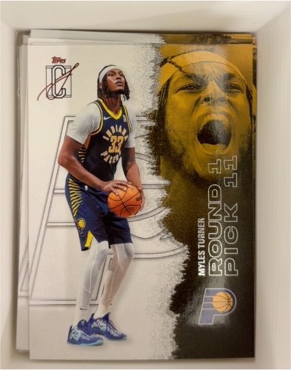 2025-26 Topps Signature Class #92 Myles Turner — front