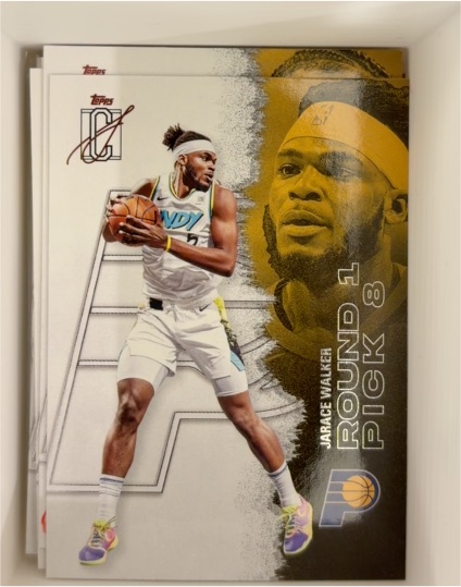 2025-26 Topps Signature Class #4 Jarace Walker — front