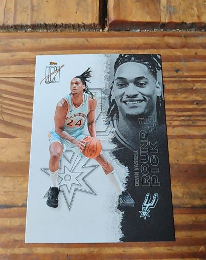 2025-26 Topps Signature Class #34 Devin Vassell — front