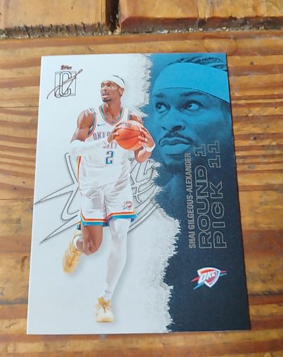 2025-26 Topps Signature Class #54 Shai Gilgeous-Alexander — front