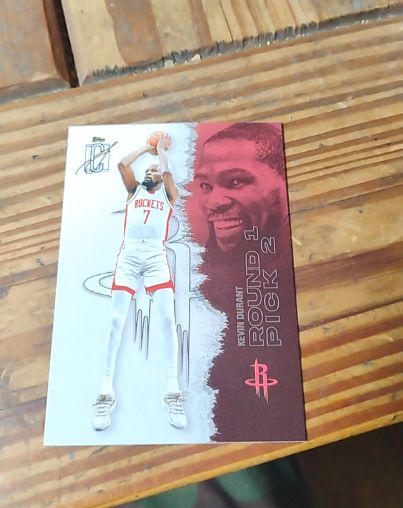 2025-26 Topps Signature Class #57 Kevin Durant Houston Rockets — front