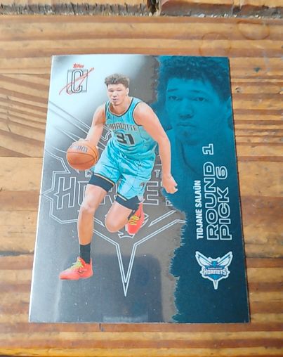 2025-26 Topps Signature Class #79 Tidjane Salaun — front