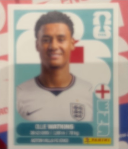 2026 Panini FIFA World Cup #ENG20 Ollie Watkins — front
