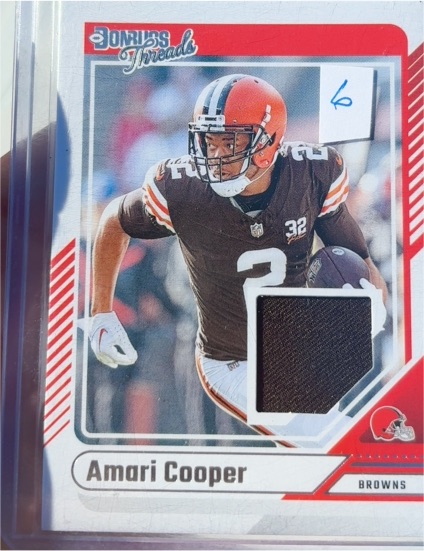 2024 Panini Donruss Threads #DTH-ACO Amari Cooper — front