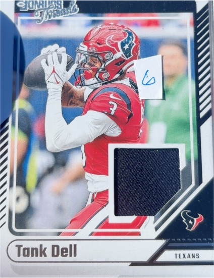 2024 Panini Donruss Threads #DTH-NTD Tank Dell — front