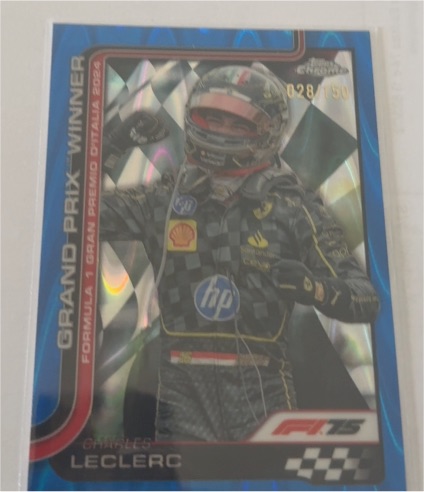 2025 Topps Chrome Formula 1 #108 Charles Leclerc — front