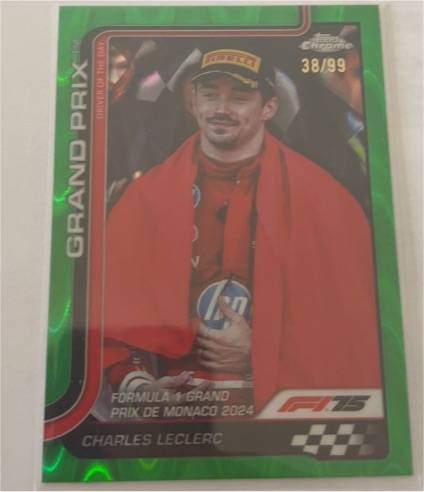 2024 Topps Chrome Formula 1 #38 Charles Leclerc — front