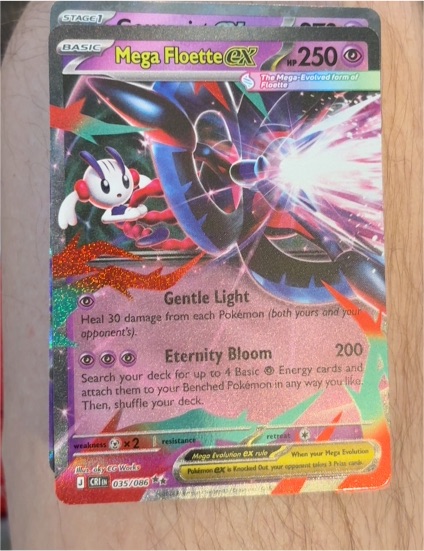 2014 Pokémon Mega Floette EX 035/086 — front