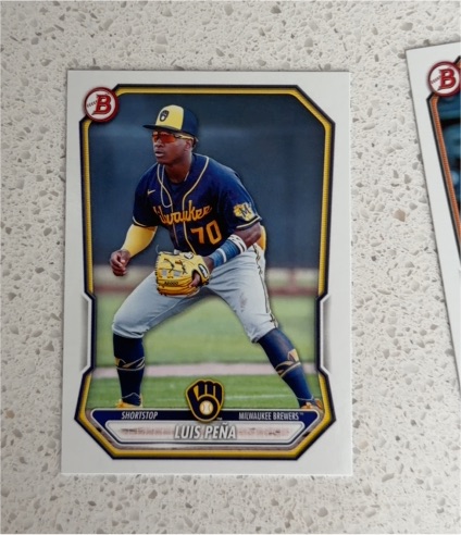2026 Bowman #BP-120 Luis Pena — front