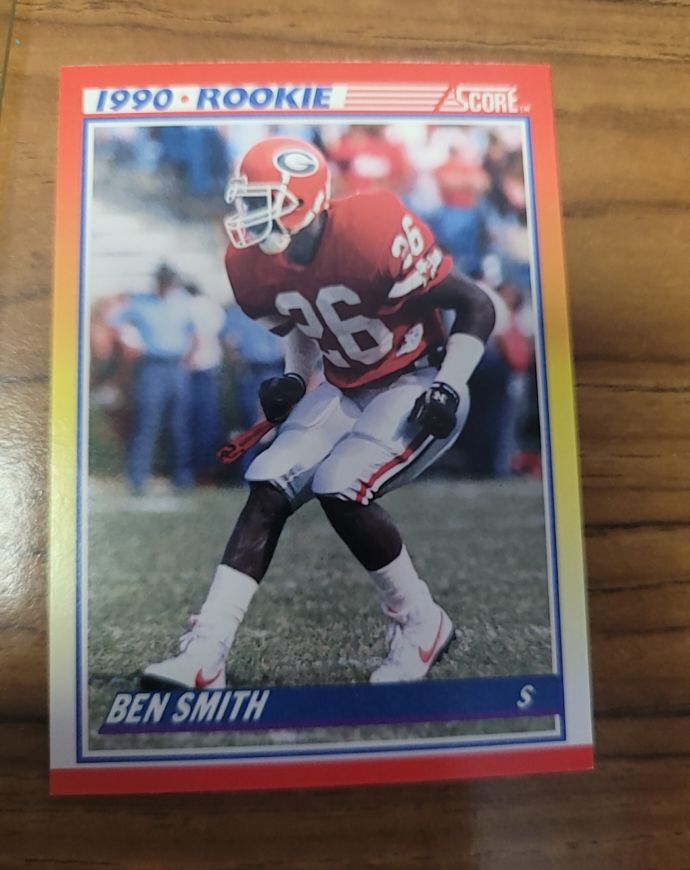1990 Score #310 Ben Smith — front