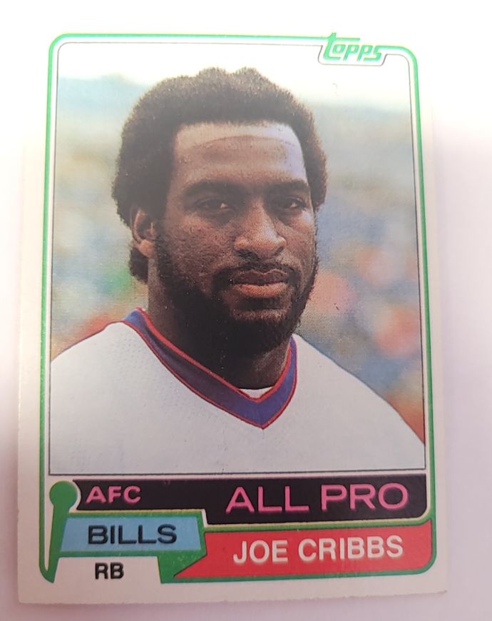 1981 Topps #360 Joe Cribbs — front