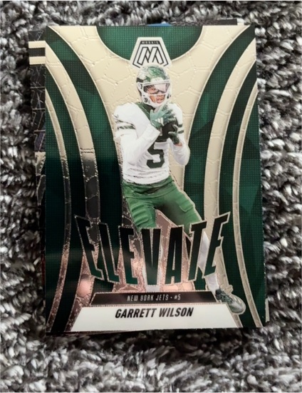 2025 Panini Mosaic #19 Garrett Wilson Elevate New York Jets — front