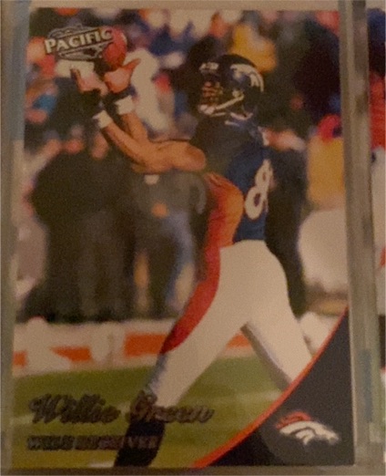 1999 Pacific #88 Ed McCaffrey — front