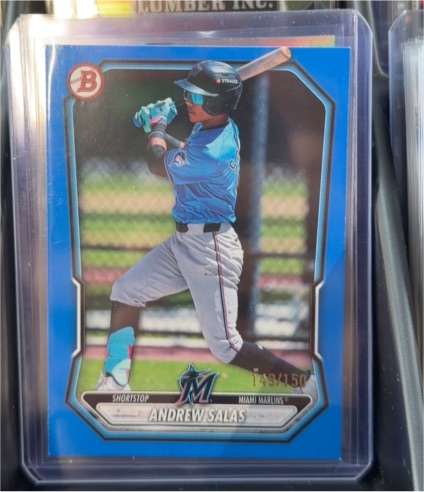 2026 Bowman #BP-55 Andrew Salas — front