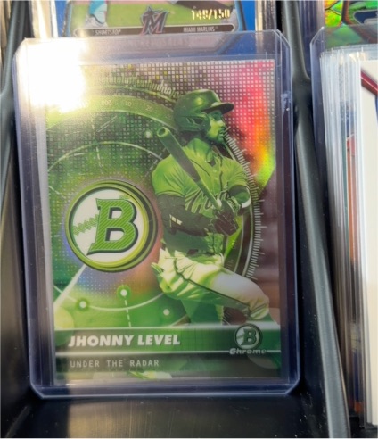 2026 Bowman Chrome #UR-3 Jhonny Level Under The Radar — front