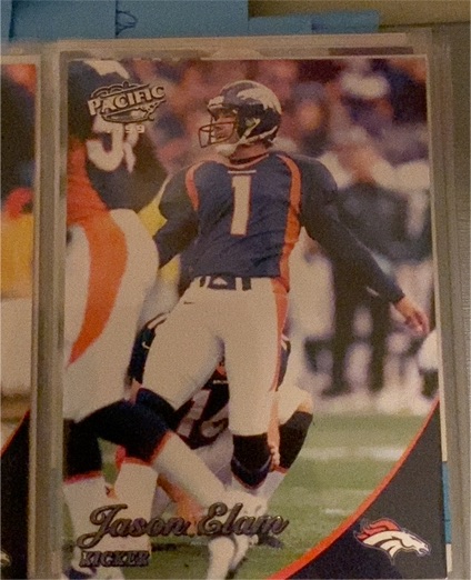 1999 Pacific #121 Jason Elam — front