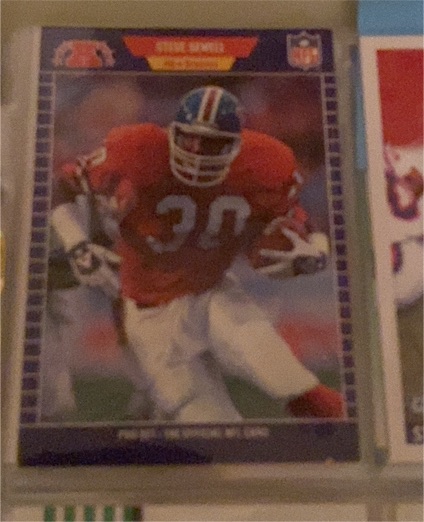 1989 Pro Set #30 Steve Sewell — front