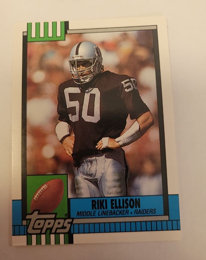 1990 Topps Traded #98T Riki Ellison — front