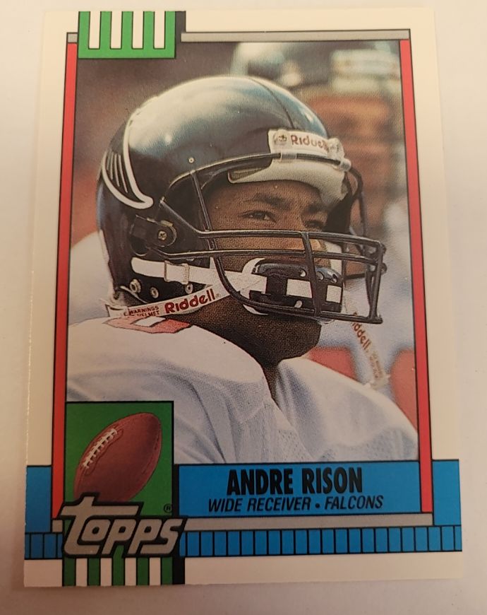 1990 Topps Traded #2T Andre Rison — front
