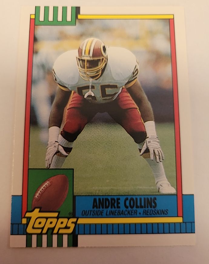 1990 Topps Traded #120T Andre Collins — front
