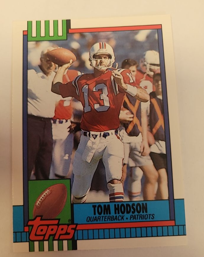 1990 Topps Traded #127T Tom Hodson — front